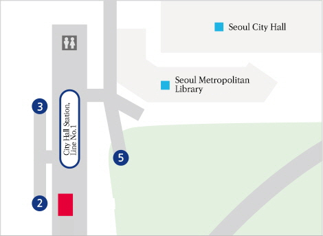 Location of Seoul Smart Library